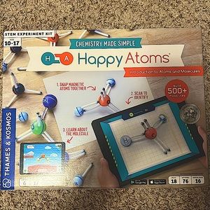 Happy Atoms Magnetic Molecular Modeling Introductory Set
